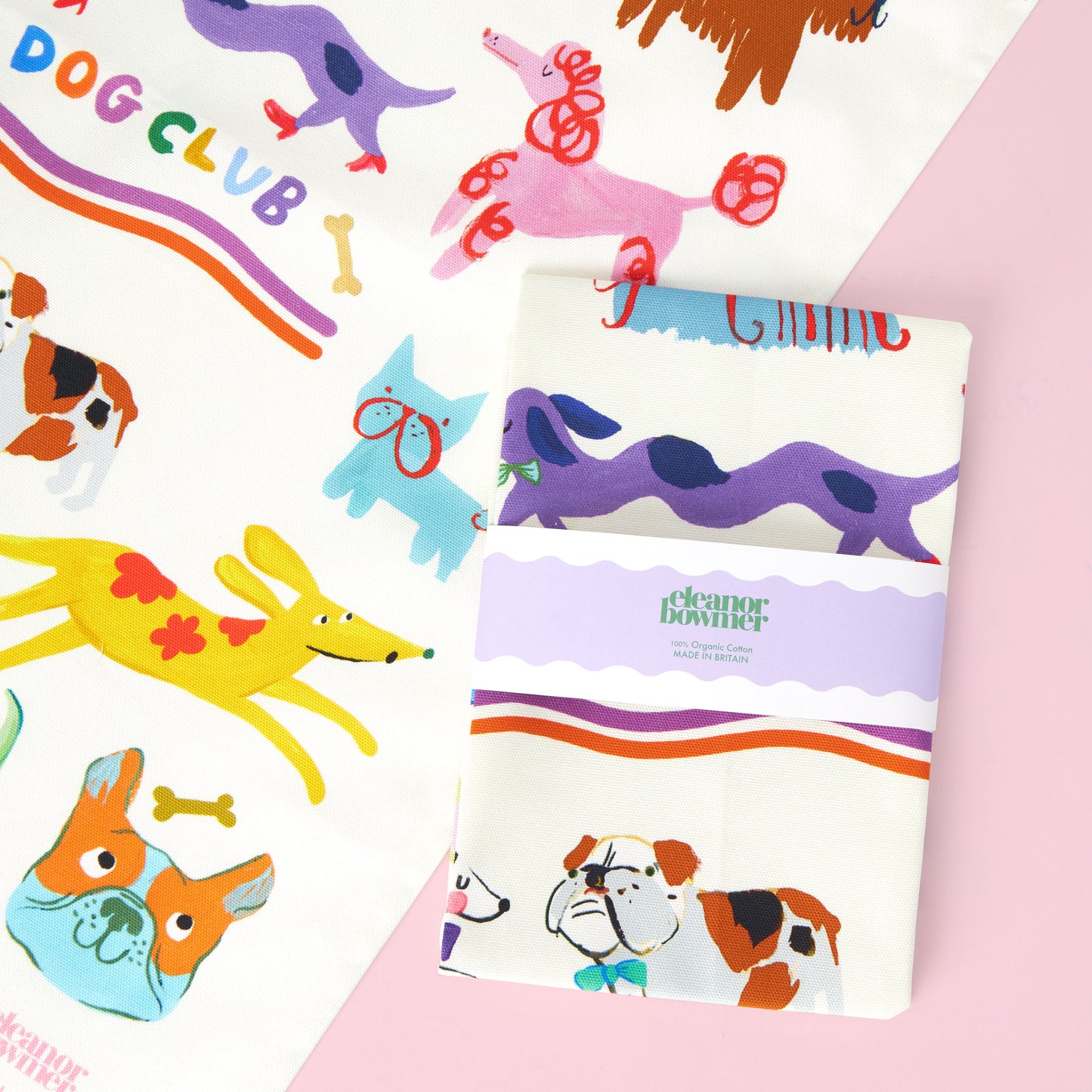Dog Club Tea Towel
