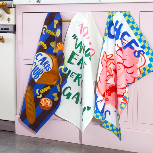 10/10 Would Eat Here Again Tea Towel