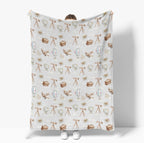 Adventure Baby Blankets for Boy Girl Travel Planes Compass Luggage Globe Explore Soft Flannel Swaddle Receiving Blankets for Infant Toddler Crib Newborn Holiday Vacation Nursery Bed Blanket 30x40