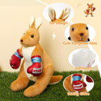 FunBase Boxing Kangaroo Plush Toy Stuffed Animal Kangaroo Plush Toys Playful Ease - Timeless Companions Birthday Gift,Boxing Kangaroo Stuffed Animal Ideal Present for Kids,Boys and Girls,11"