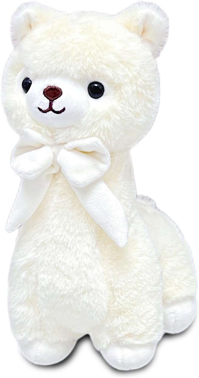 Brown Alpaca Plush Toys for Kids and Babies, 11" Soft Llama Stuffed Animals Pillows, Cute Alpaca Plushies for Girls and Boys, Valentines Day Plush Toys, Send A Friend Stuffed Animals Gift Box