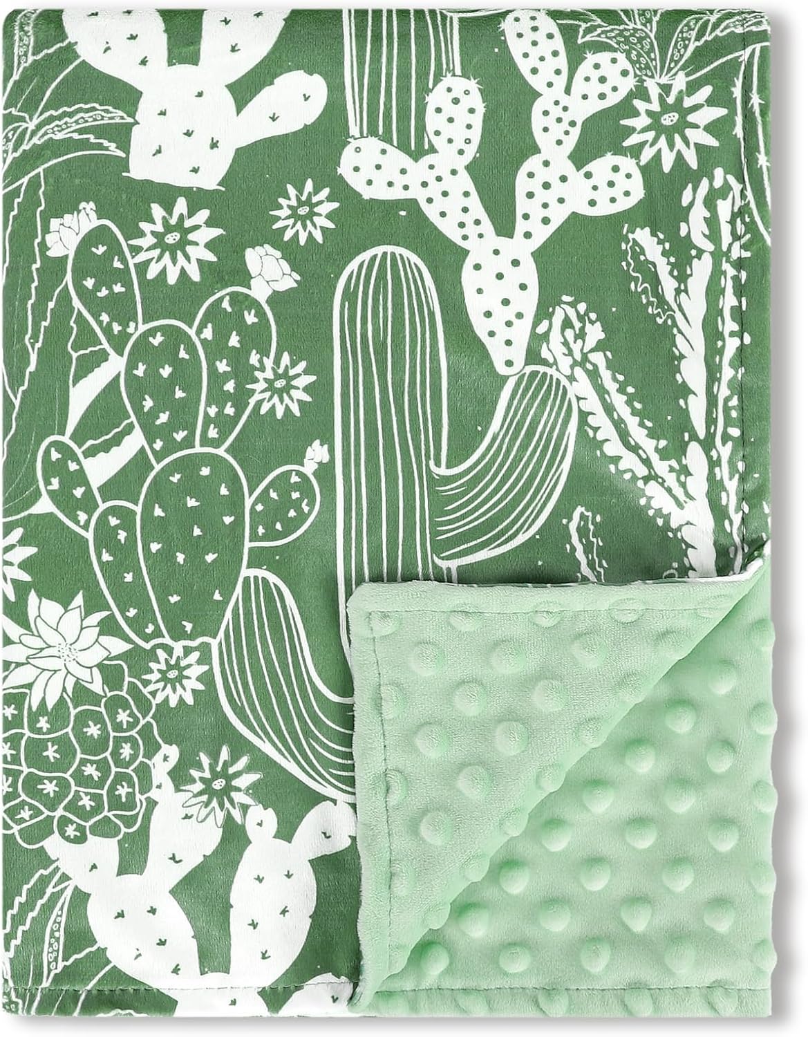 Baby Blankets for Girls, Toddler Newborn Blanket Double Layer with Dotted Backing Crib Receiving Blanket for Toddler Nursery Bed Blanket, Pink Bow, 30x40 Inches