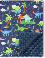 Baby Blankets for Girls, Toddler Newborn Blanket Double Layer with Dotted Backing Crib Receiving Blanket for Toddler Nursery Bed Blanket, Pink Bow, 30x40 Inches