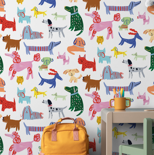 Happy Dogs Wallpaper