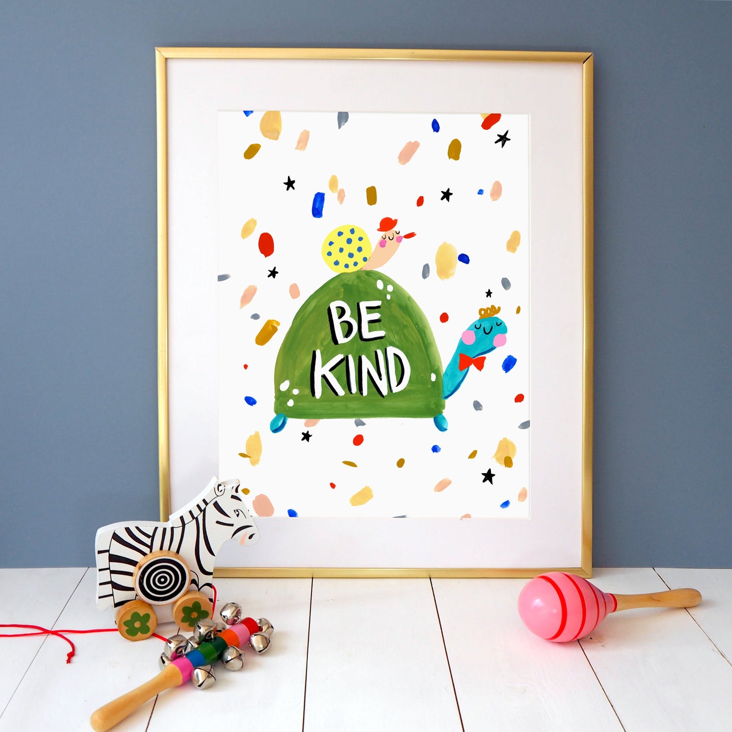 Be Kind Tortoise Print