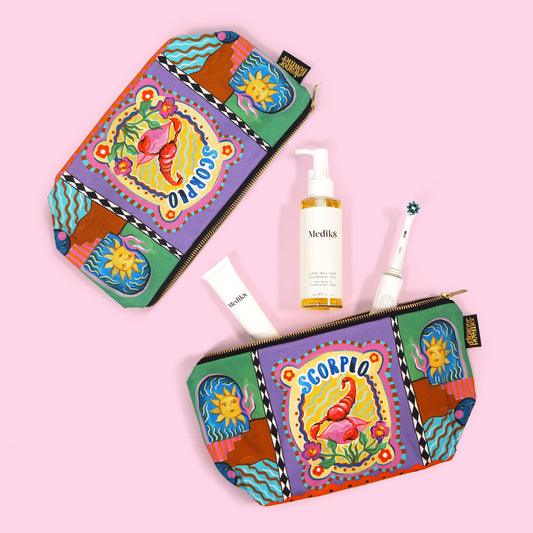 Scorpio Zodiac Zip Bag